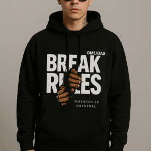 hoodie with slogan
